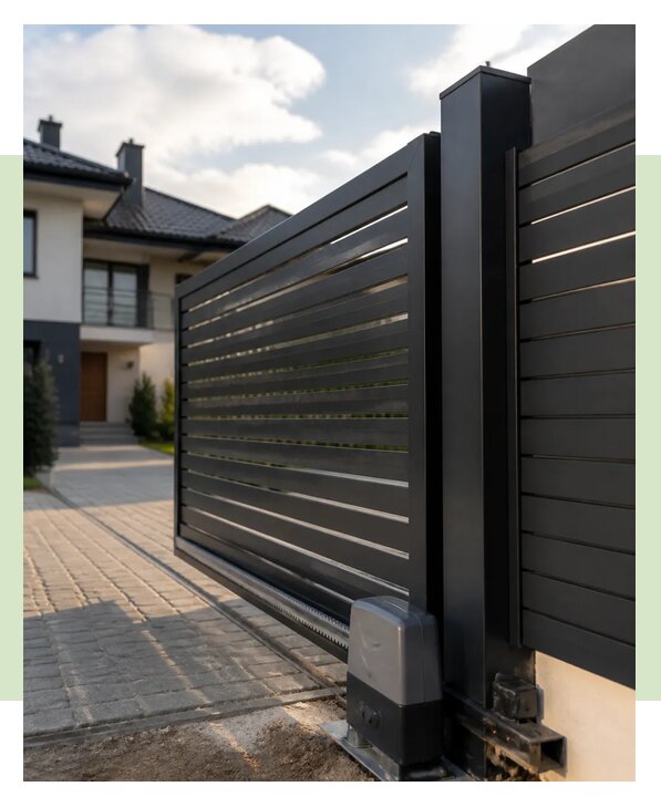 Автоматические ворота под ключ с установкой в Томске